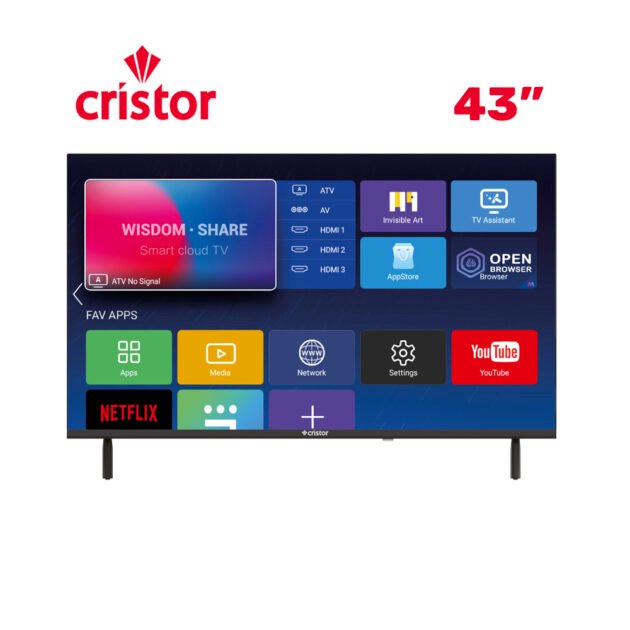 TV CRISTOR Série M5 – 43″ – ANDROID TV